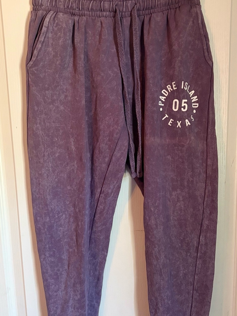 Padre Island Texas 05 Purple Jogger Sweatpants